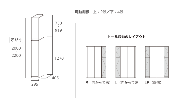 トール収納