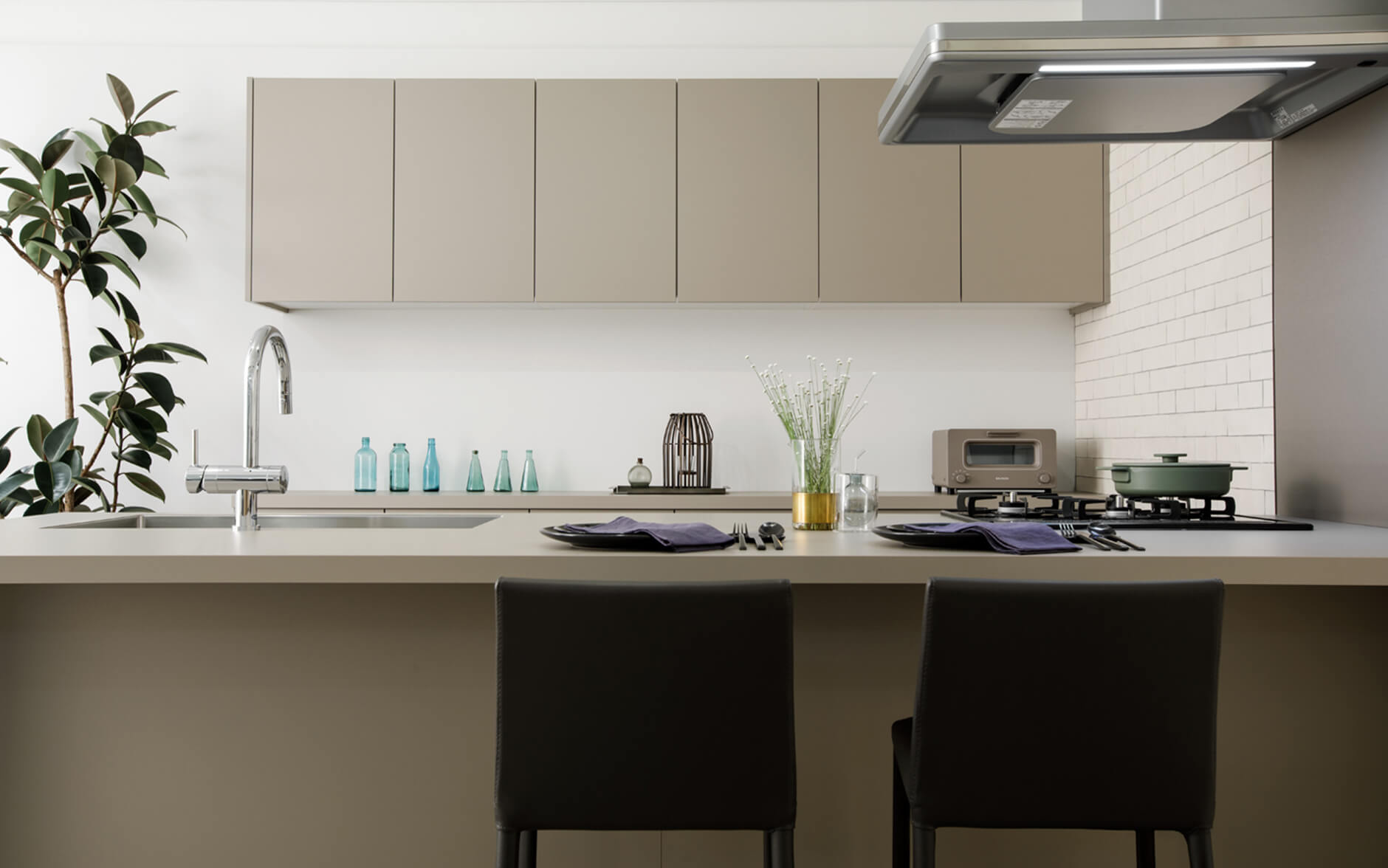 アッシュベージュ おすすめのプラン Graftekt